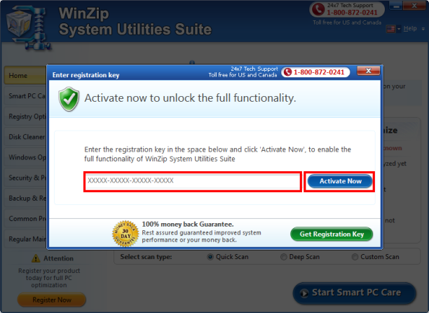 winzip driver updater free key